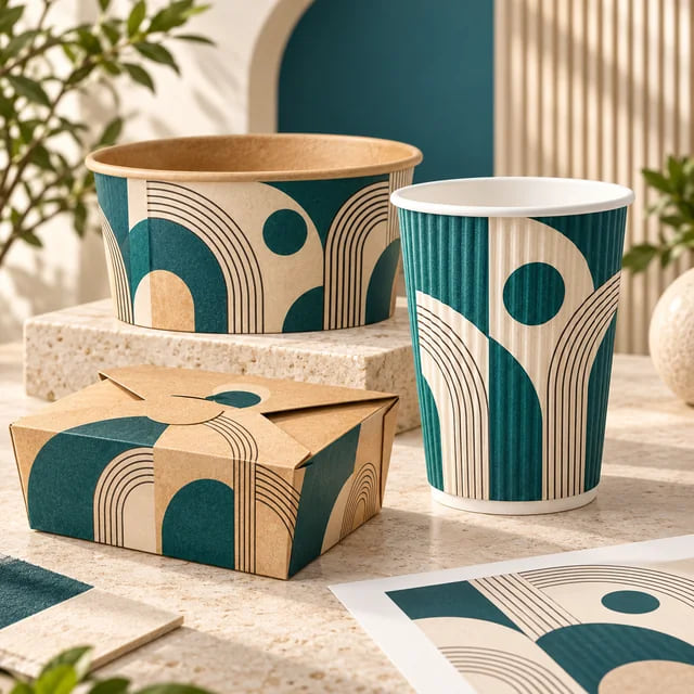 Planejamento de Fornecimento Personalizado para Compras de Embalagens em Vários Locais — visualização de arte personalizada e composição
