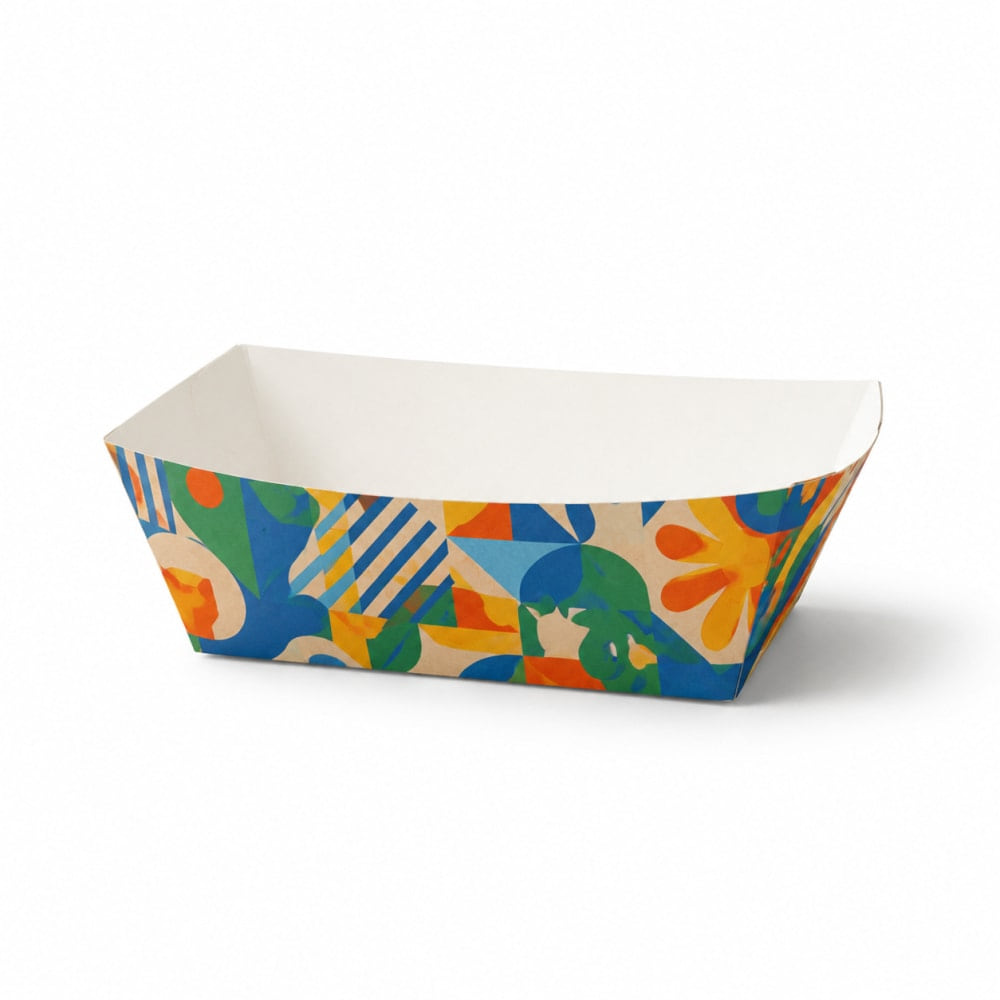 Paper food boat example